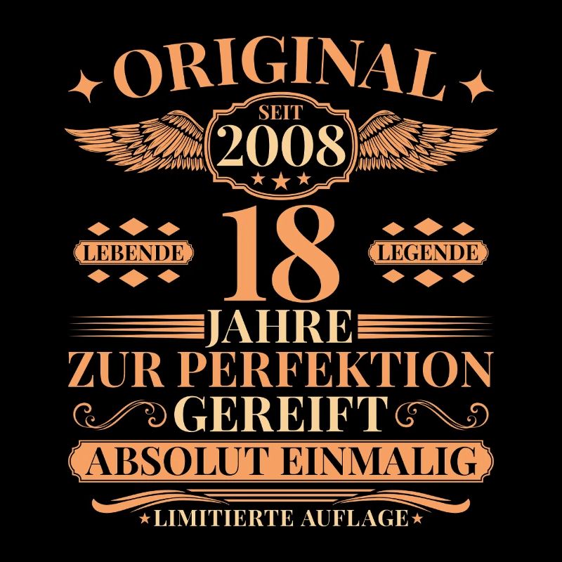 18. Geburtstag Lebende Legende seit 2008
