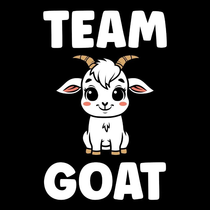 Team Goat Goat Cartoon