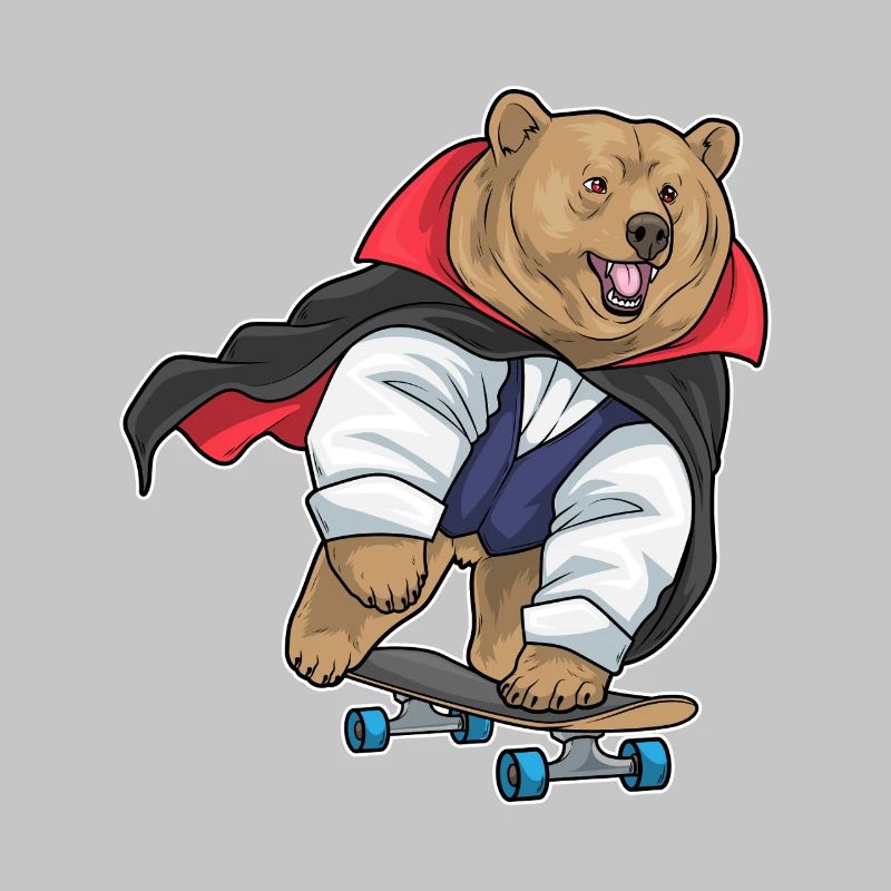Bear Halloween Vampire
