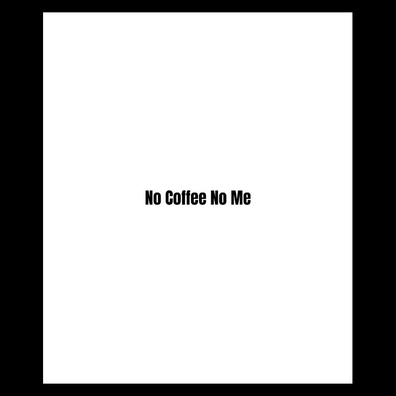 Pas de café, non, je
