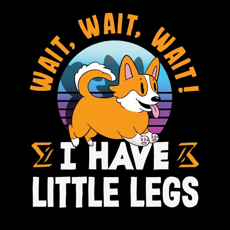 Wait for me, I've got little legs