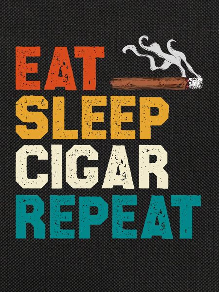 Eat Sleep Cigar Repeat Tee