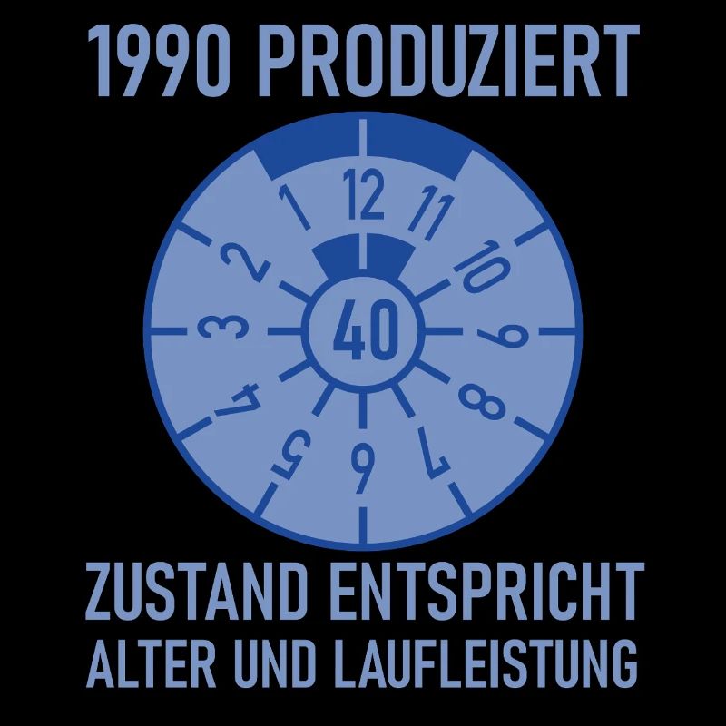 1990 Geboren 40. Geburtstag Auto Tuning