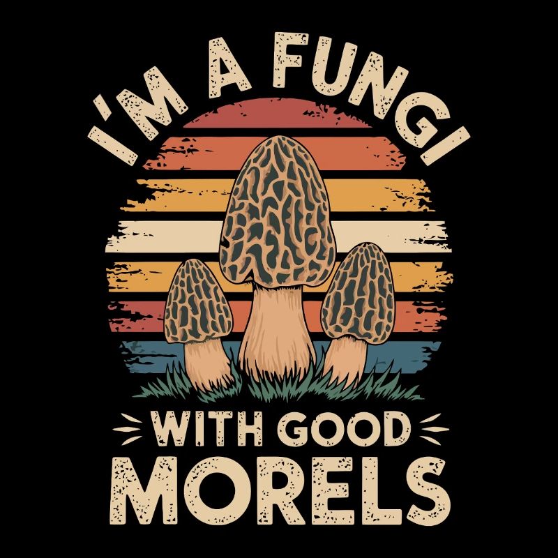 Ich bin ein Pilz mit guten Morcheln