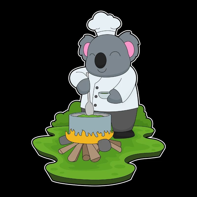 Koala Koch Kochtopf Kochen