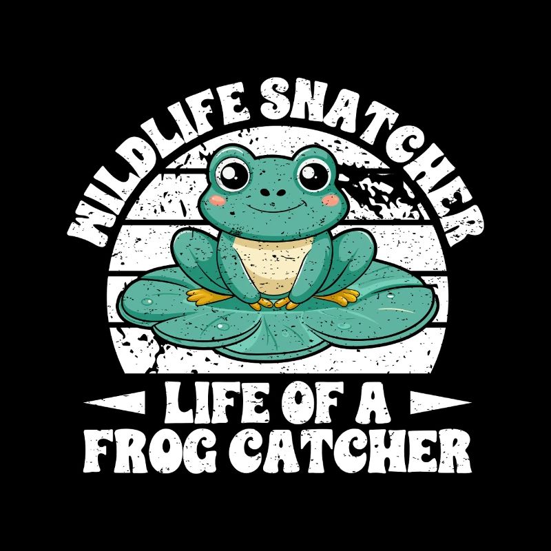 Frog Catcher Mildlife Snatcher Frog