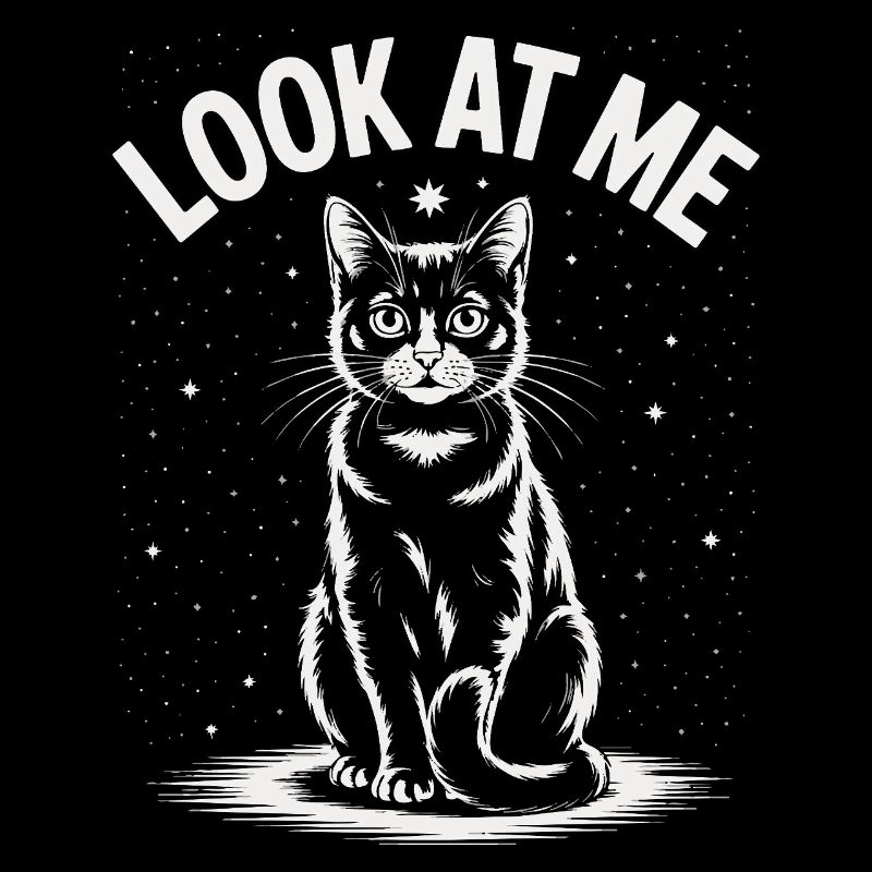 Look At Me - Cat Starry Sky