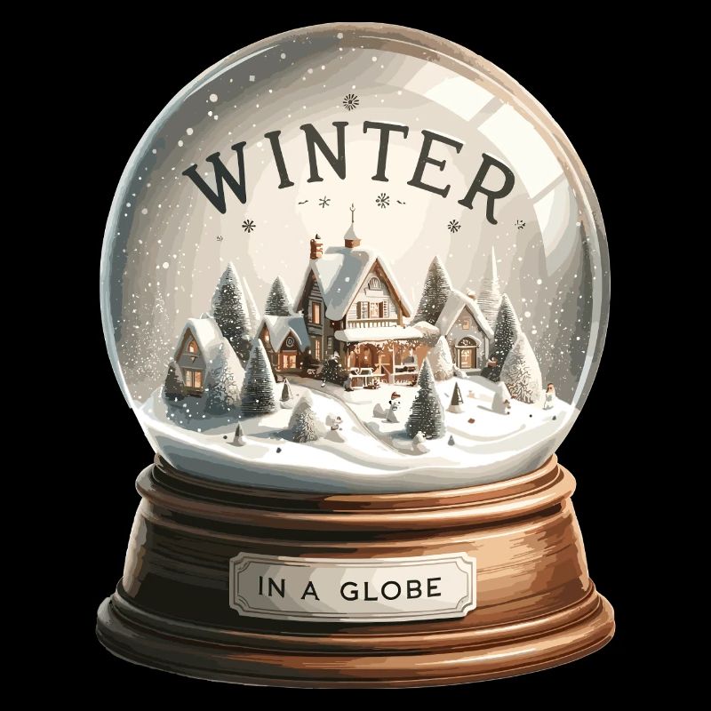 Winter Magic Snow Globe Village