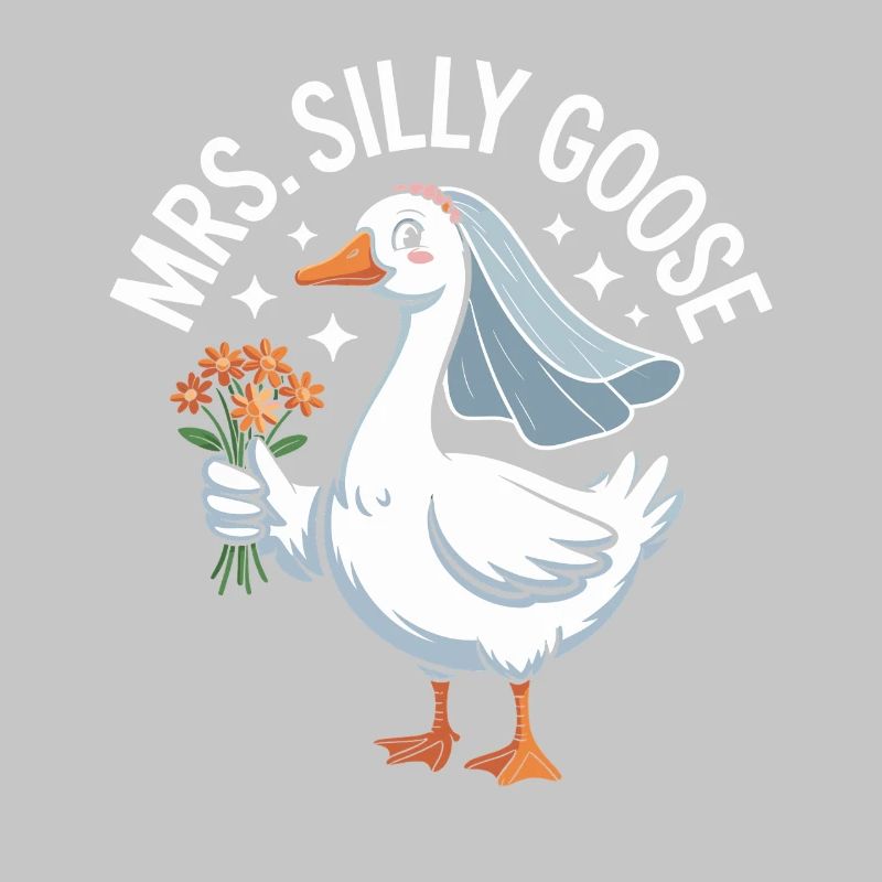 Bridal Goose Logo – MrsSillyGoose
