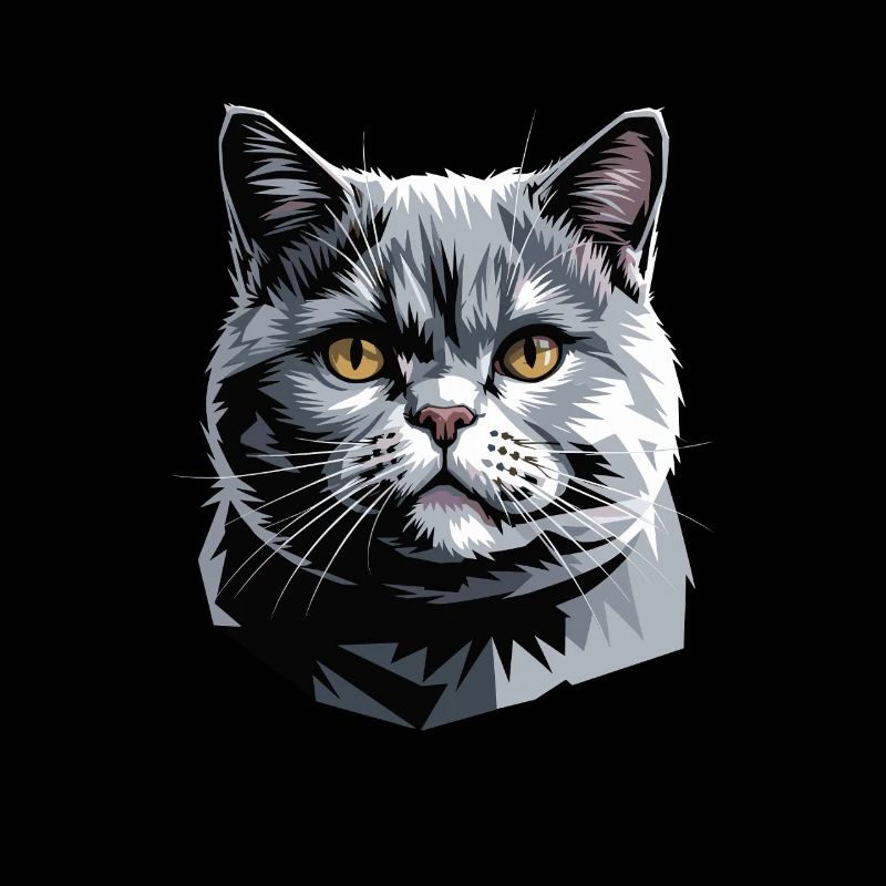 British Shorthair Chat BKH Chat Maman Chats Mignons
