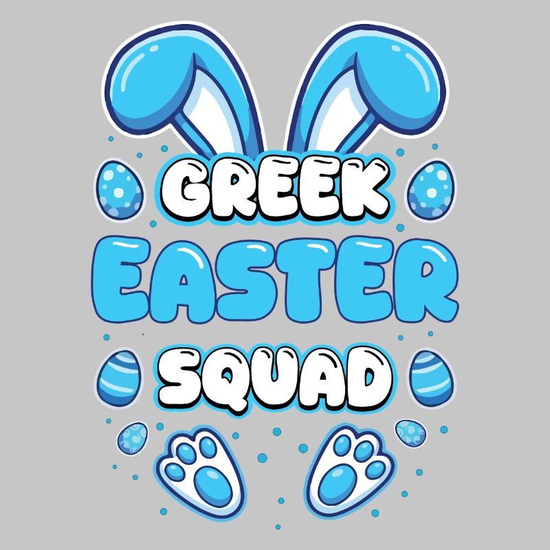 Greek Easter Squad Pascha Happy Easter
