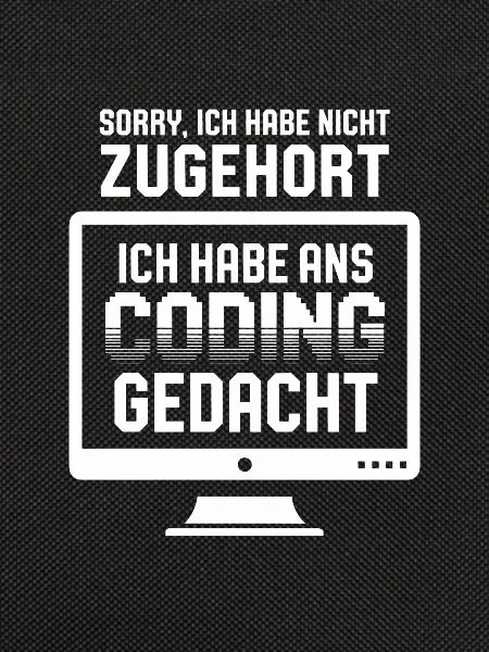 Coding-Gedanke statt Zuhören