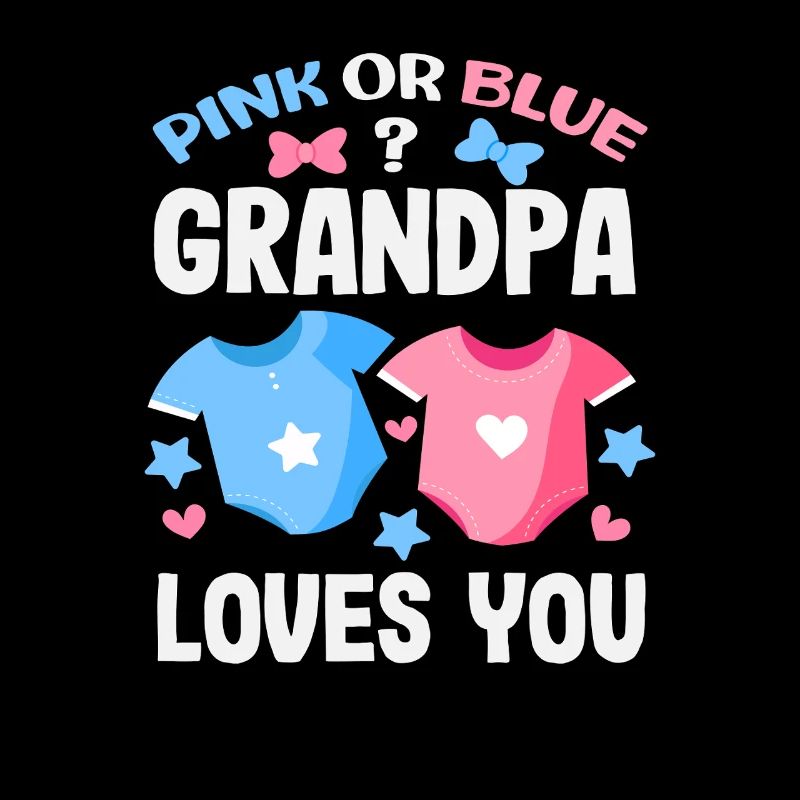 Pink Oder Blau Opa Liebt Dich Reveal