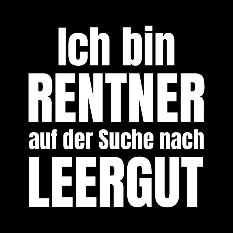 Rentner sucht Leergut Spruch
