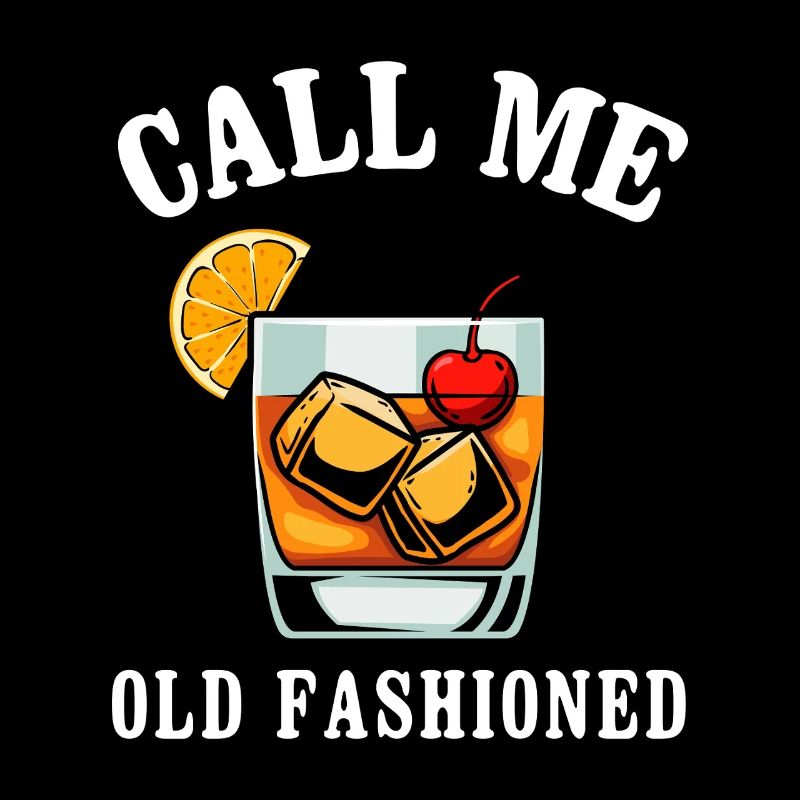 Graphique de cocktail whisky à l’ancienne