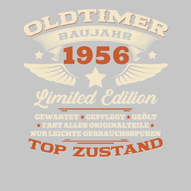 70. Geburtstag Geschenk Mann Oldtimer 1956 Legende
