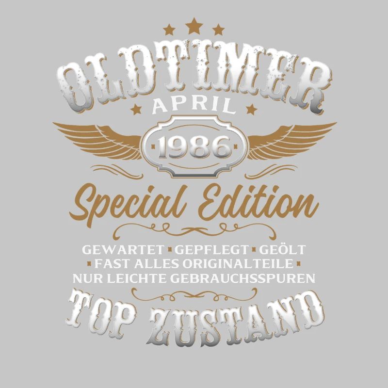 40. Geburtstag Geschenk Mann Oldtimer April 1986