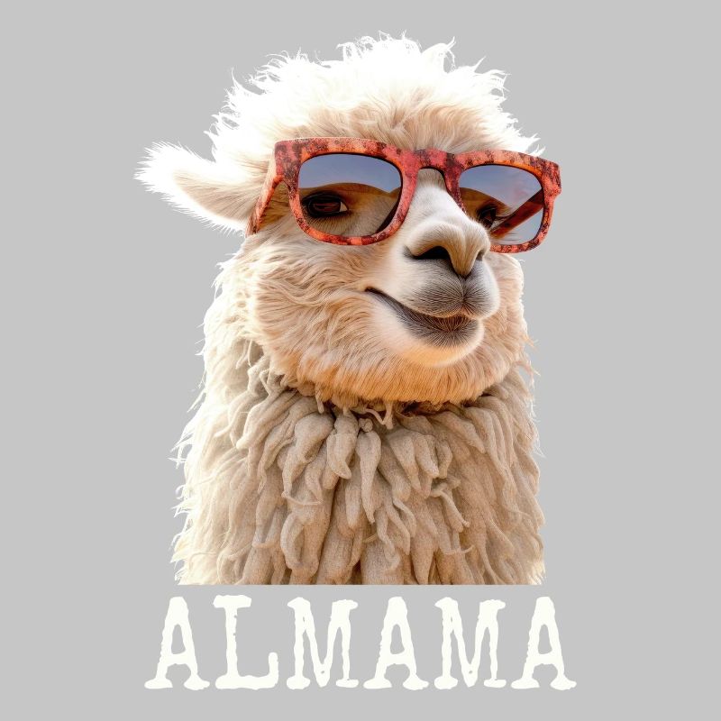 Almama Süßes Alpaka Mama Muttertag Lama Mom Mutter