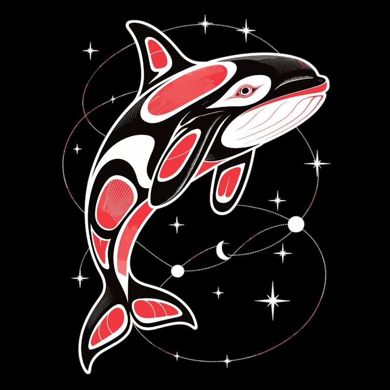 Orca T-Shirt Killerwal Wal