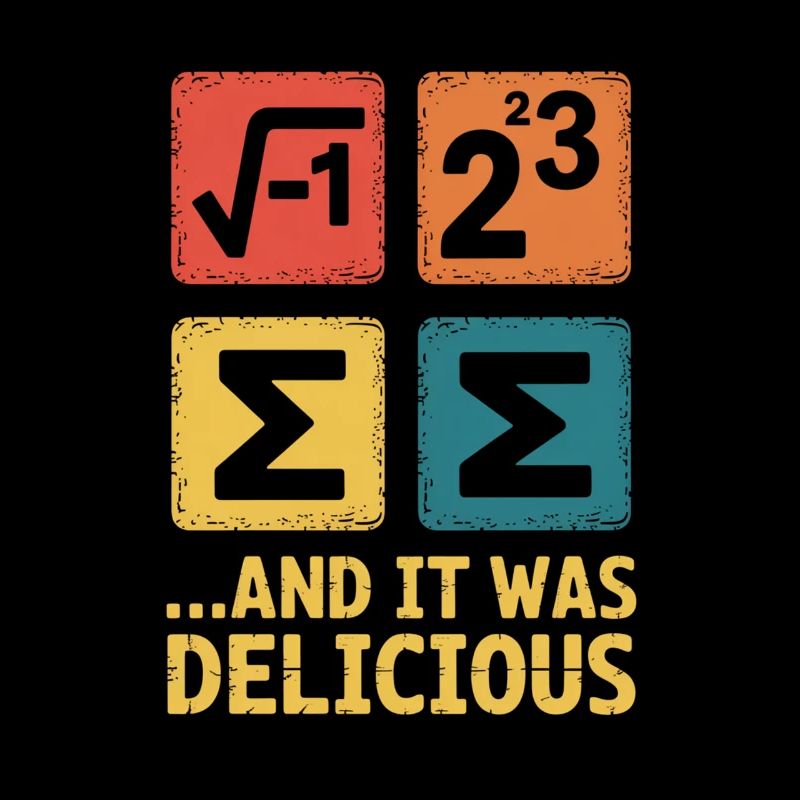 Math pun: And it was delicious