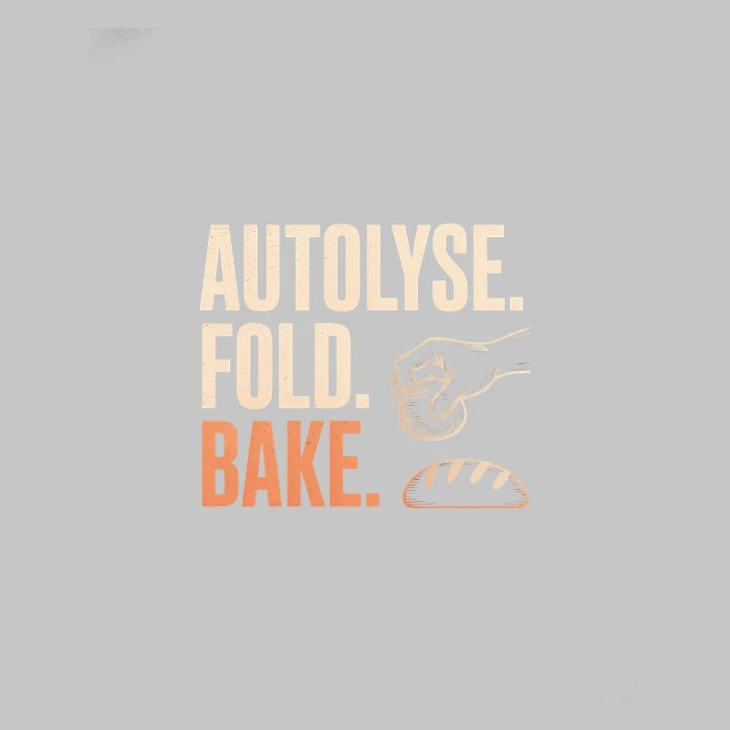 Autolyse Fold Bake Bread Art