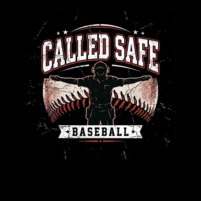 Called Safe Christlicher Baseball Glaube Kreuz