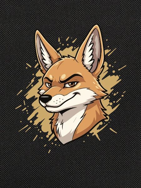 Schlauer Fuchs Cartoon