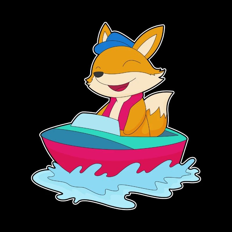 Fuchs kleines Boot