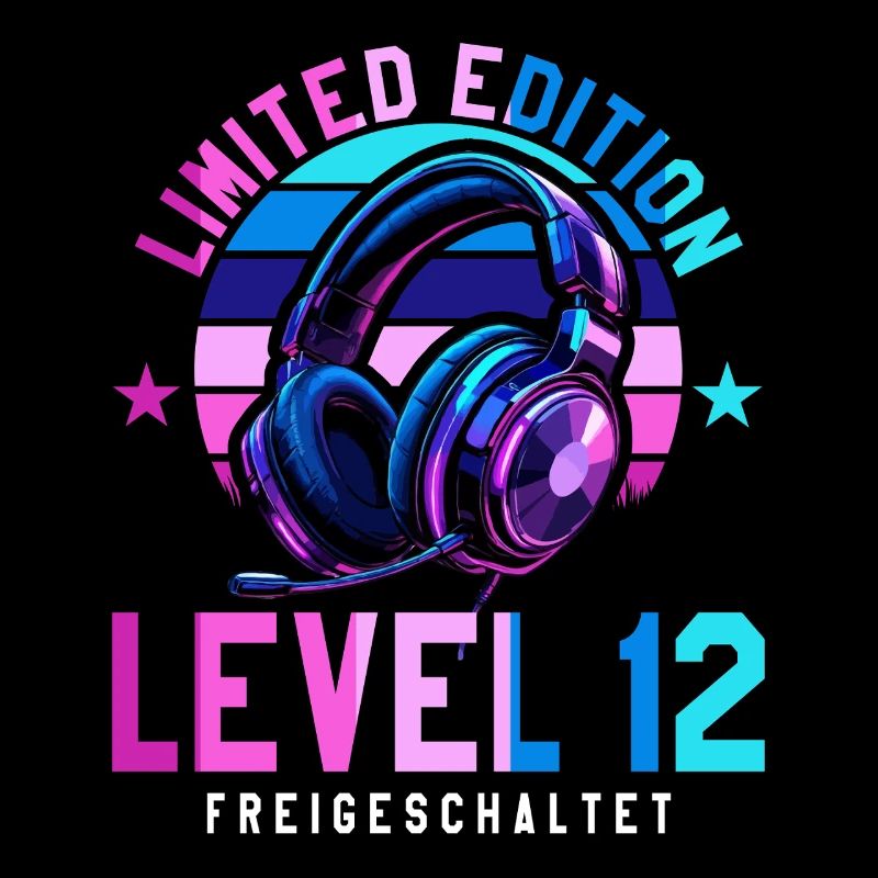 11. Geburtstag Junge Mädchen Gamer Level 11