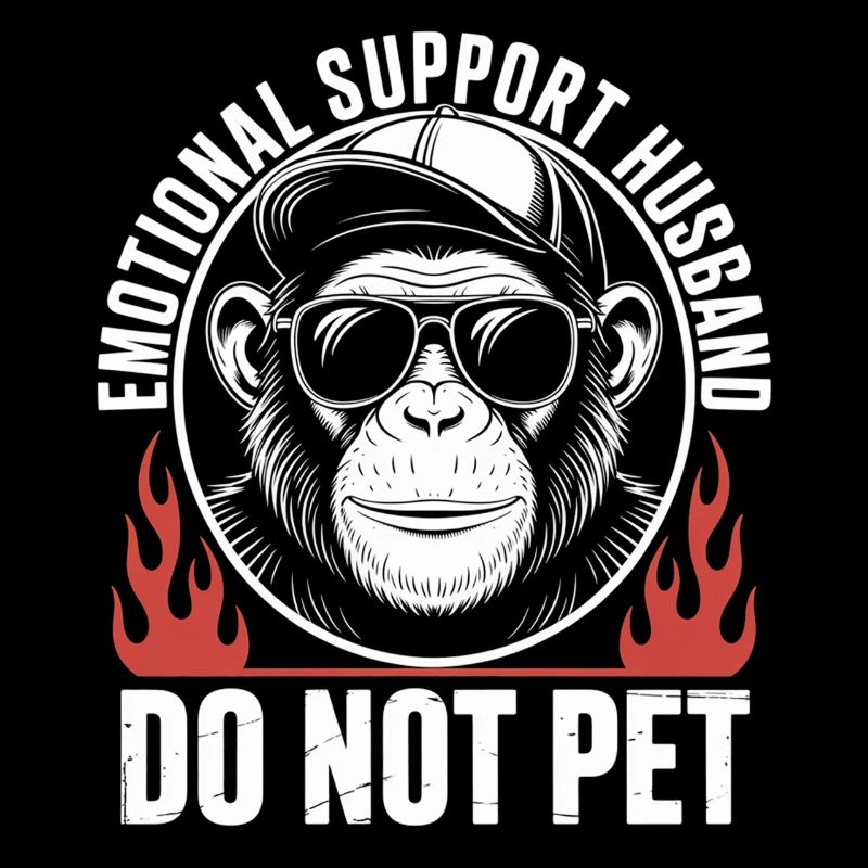 Emotional Support Husband Monkey
