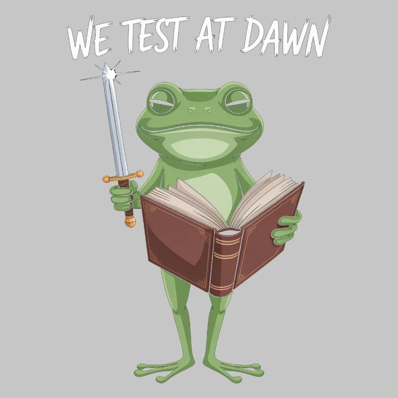 We Test at Dawn Frog Wizard