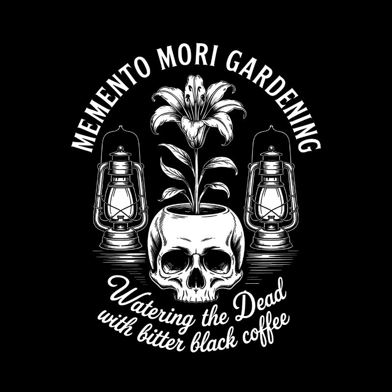 Elemento Mori Gardening Skull Coffee