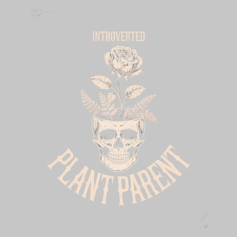 Introvertierter Pflanzenelternschädel