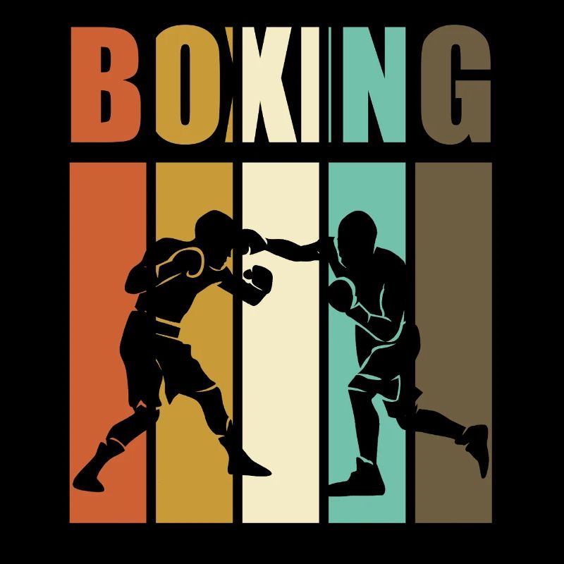 Boxe Ring de boxe Cadeau de nostalgie pour boxeurs