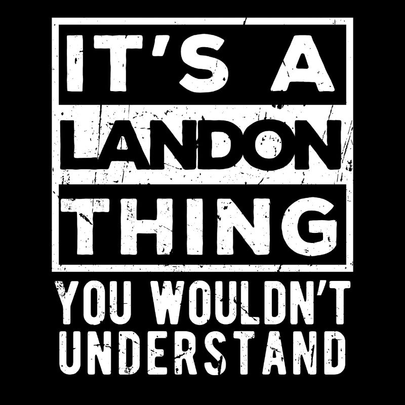 C’est une affaire de Landon que tu ne comprendrais pas