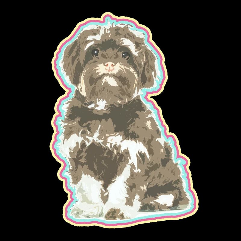 Yorkshire Lover – Art de chiot mignon