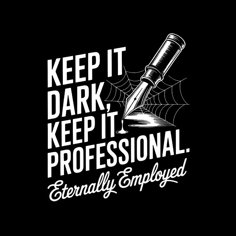 Dark Professional Nib Typography