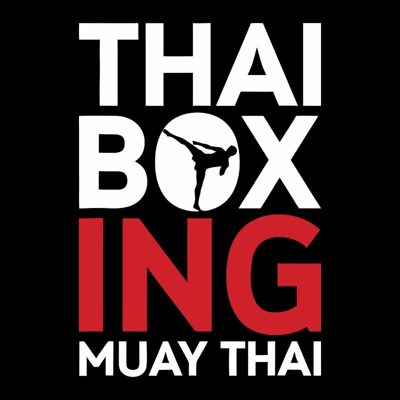 Thai Boxing Muay Thai Emblem