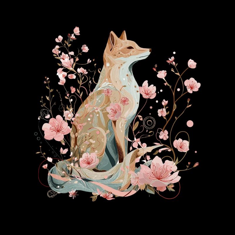 Blütenfuchs - Frühling in Harmonie