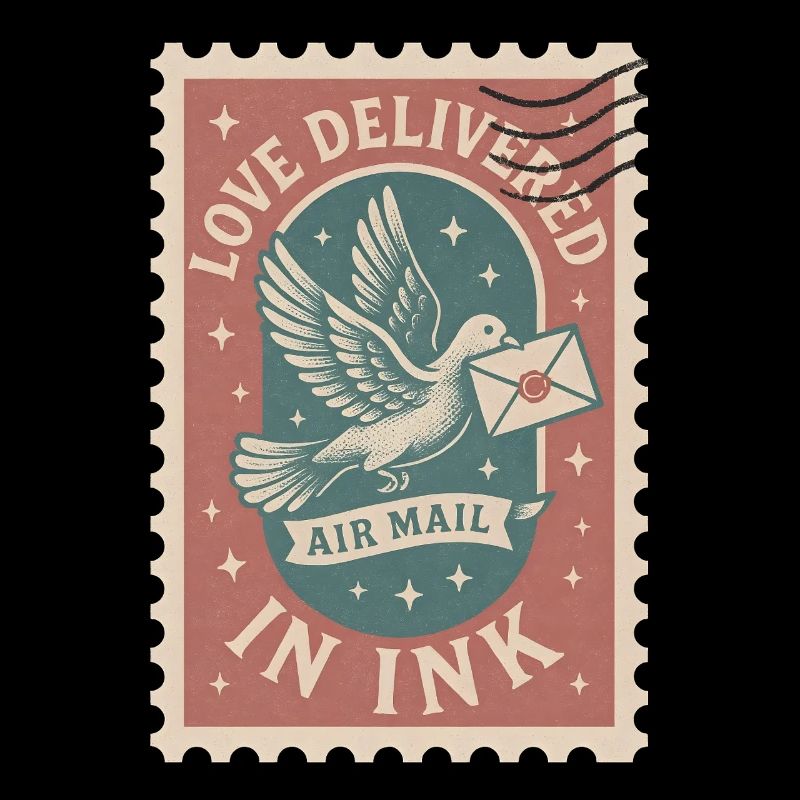Liebe in Tinte | Air Mail Briefe