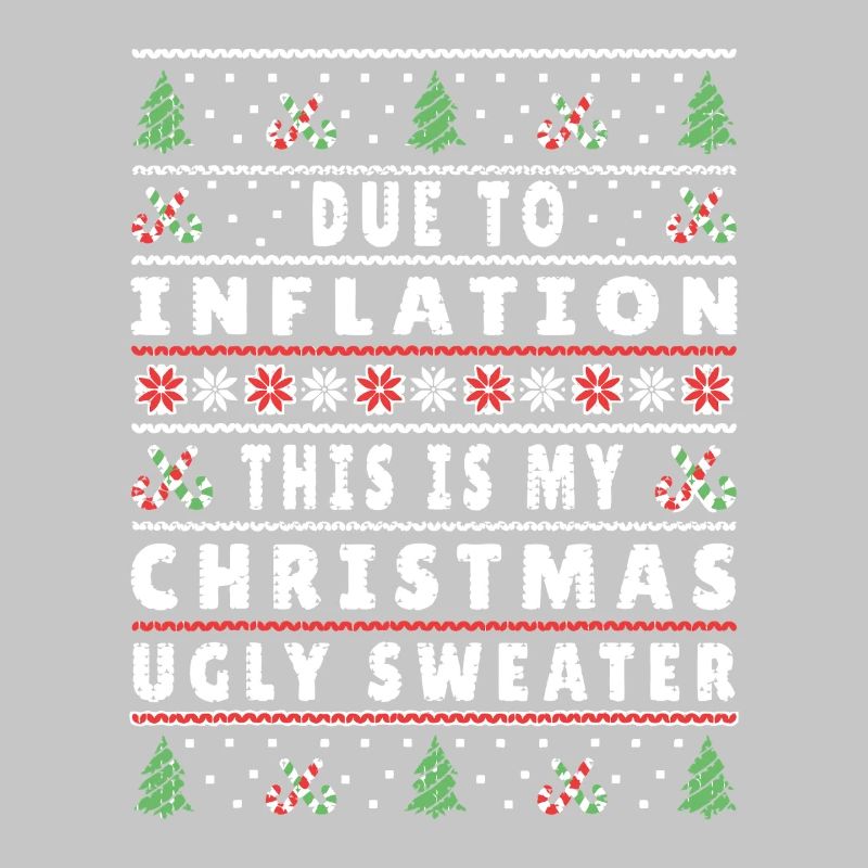 Inflation Weihnachten Hässlicher Pullover