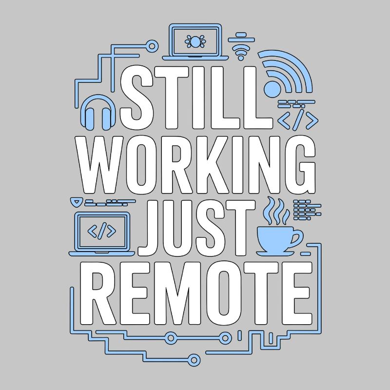 Remote Developer Still Working Remote Tech Worker