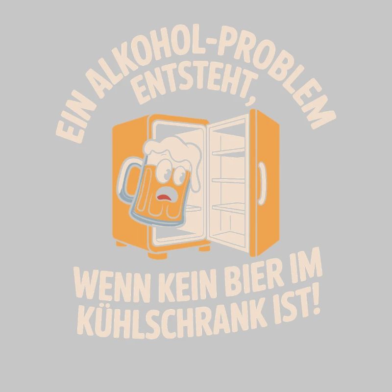 Bier Spruch Alkohol Problem Männerabend JGA Herren