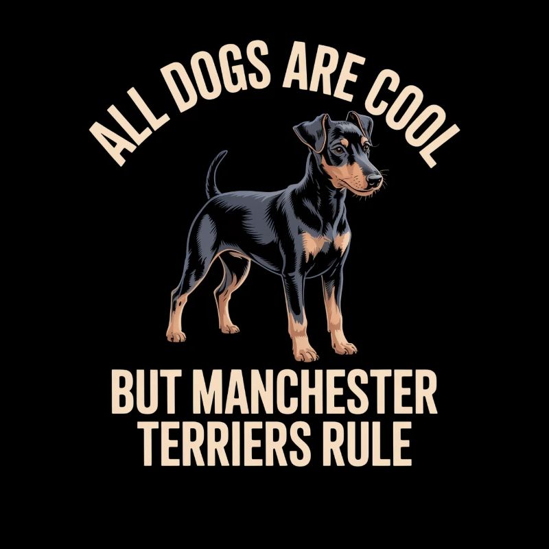 Manchester Terrier Hund Geschenk
