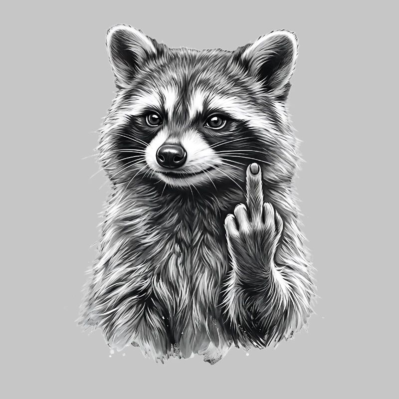 Grumpy Raccoon