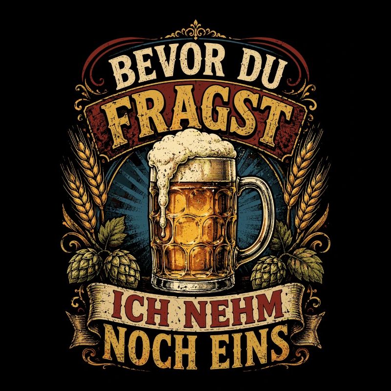 Bevor Du Fragst Ich Nehm Noch Eins