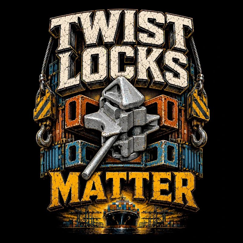 Dock Worker Twist Locks Matter
