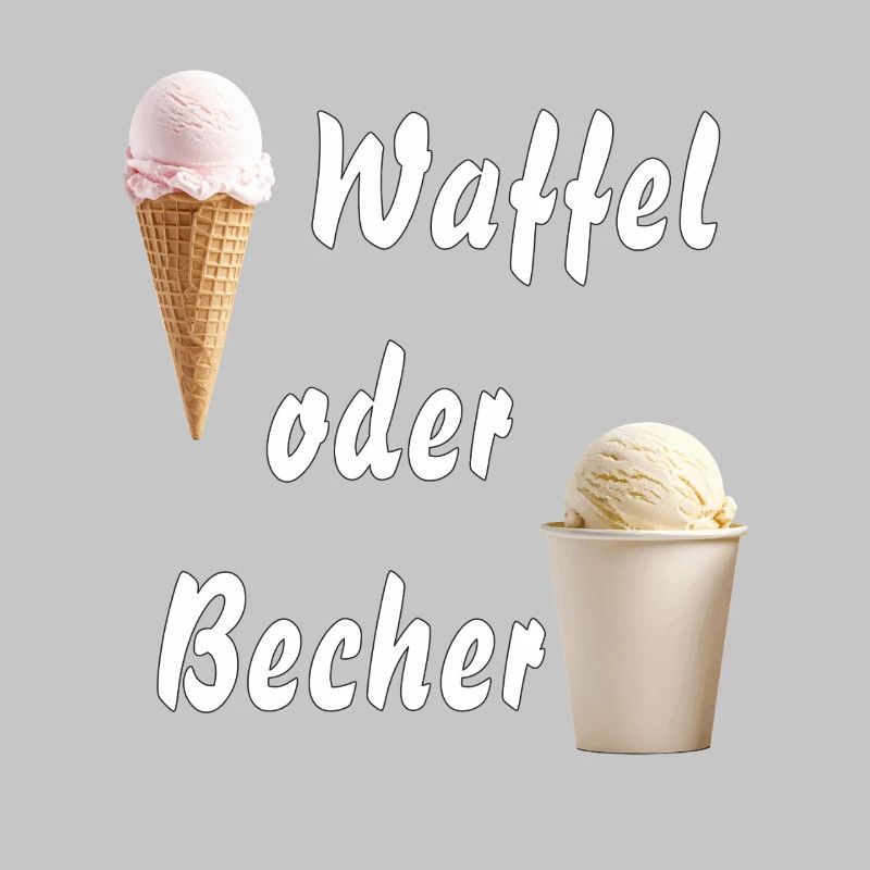 EIS WAFFEL ODER BECHER