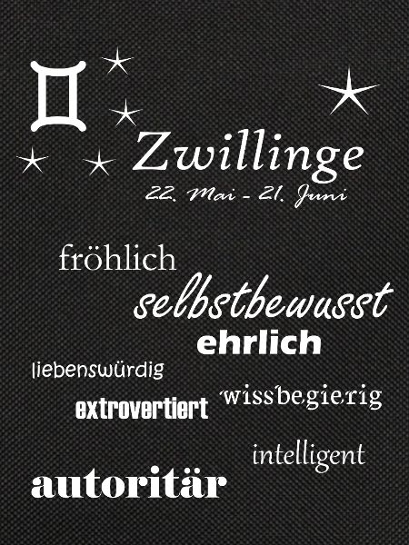 Zwillinge_Sternzeichen