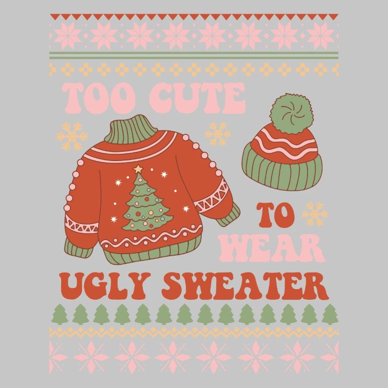 Pull de Noël moche